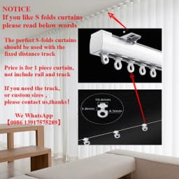 S Fold Wave White Tulle Customized Quality Window Sheer Curtains for Living Room Bedroom Decor Voile Yarn Luxury Chiffon창문커텐