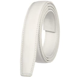 3.0cm 3.1cm Thin Leather Ratchet Belt for Men Women Unisex Genuine Leather Belt Strap Without Buckle Adjustable