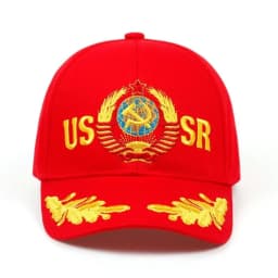 Russian National Emblem CCCP USSR Embroidered Baseball Cap Cotton Adjustable Baseball Hats Snapback Caps For Man Women Unisex