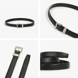 BEAUTODAY Casual Belts Women Cow Split Solid Color Square Buckle Ladies Modern Style Jeans Dress Accessories Waistband 91099