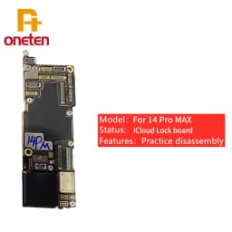 Locked iCloud ID Motherboard For iPhone 12 13 14 15 Pro Max Swap Practice Logic Board Complete Power On Screen Test mainboard