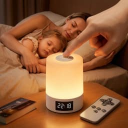 Creative Bedside Lamp Touch Dimming Table Lamp LED Night Light For Bedroom Dormitory College Book Reading Lamp USB Rechargeable