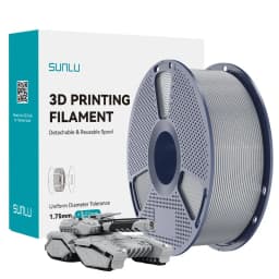 SUNLU 1KG PLA 3D Printer Filament 1.75mm Neatly Wound 3D Printing Filament Fit Most FDM 3D Printers, 1kg Spool (2.2lbs)