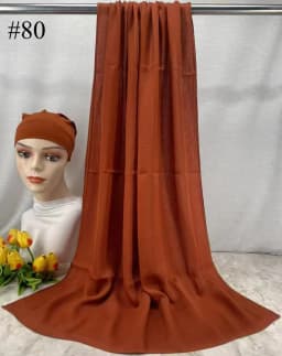 Mini Modal Hijab with Undercap Set Basic Stretchy Pullover Headscarf Thin Breathable Sunscreen Head Wrap Hijabs Scarf 165*50cm