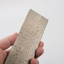 No-core Damascus Knife Blade Steel Plate Bar Knife Making Steel Billet Blanks HRC59, 13C26 VG10 Stainless Steel
