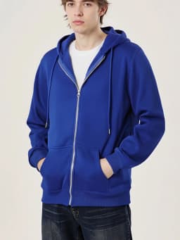 Autumn Winter Zip-Up Hoodie Solid Casual Outwear Comfy Fashion Sweatshirts Fleece Street Veste Loose Oversize Top Soft lothes