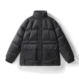 Men's Winter Casual Thick Warm Standing Collar Cotton Coat Youth Trendy Workwear Jacket