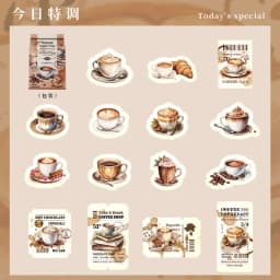 46pcs/30pcs/box Cute Strawberry Fresh Fruit Plants Florals Coffee Theme Magician Diary Journaling DIY Creative Seal Stickers