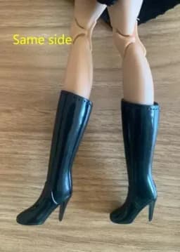 New styles Doll shoes high heel boots flat shoes toy blue yellow red purple for your BB 1/6 dolls A199a