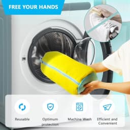 Shoe Washing Machine Bag Laundry Washer Dryer Reusable All Shoe Types Sizes Zipper Closure Padded Fluffy Fibers Sneaker Cleaning