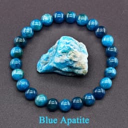 4 Pcs/Set Bohemian Gemstone Bracelet Wealth & Love Amethyst Tiger's Eye Obsidian Blue Apatite Bead Bracelet Lucky Success Gift