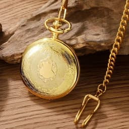 1 pcs quartz pocket watch for men and women, antique steampunk, vintage pocket watch