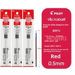 Pilot Acroball Ultra-Smooth Retractable Ballpoint Pen,Premium Hybrid Ink 0.5/0.7mm for Office&BusinessMinimalist Japanese Design