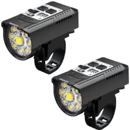 9LED Cycling Torch Type C Rechargeable Bike Flashlight Ultralight Handlebar Lights Outdoor Whaterproof Lantern for Bicycle