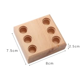 1PC Handmade Solid Wood Pliers Organizer Convenient Storage for Jewelry-Making Tools Keeps Workspace Orderly and Efficient