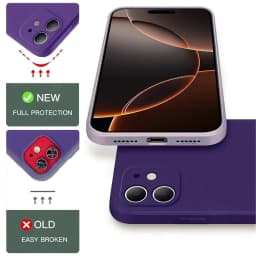 Luxury Liquid Silicone Phone Case For iPhone 18 17 Pro Max Air 14 15 Plus 11 16 Pro 13 12 Mini Soft Shockproof Protection Cover