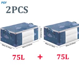 Big Capacity Storage Bag 4/2/1PCS Quilt Clothes Moisture Dust Proof Organizer Duvet Blanket Sorting Bags Luggage Bag