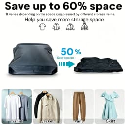 Travel Suitcases Vacuum Compression Bags Thickened Airtight Roll-Up Storage Bags Waterproof Luggage Organizer for Outdoor Travel