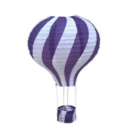 1pc Ceremony Holiday Party Folding Paper Lantern Hot Air Balloon Shape 30/40cm Pink Blue For Kids Baptism Birthday Wedding Decor