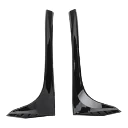 2pcs For VW Golf 7 7.5 MK7 MK7.5 2014-2018 Glossy Black ABS Rear Window Side Trunk Spoiler Canard Canards Splitter Accessories