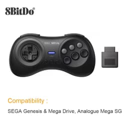 8BitDo M30 2.4G Wireless Gamepad,Game Accessories Controller for the Original Sega Genesis and Sega Mega Drive - Sega Genesis