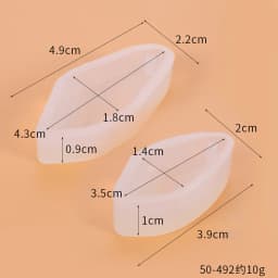 DIY Irregular Stone with Hole Silicone Mold Crystal UV Epoxy Table Decoration Mold Cutaway Jewelry Silicone Mold Craft Art