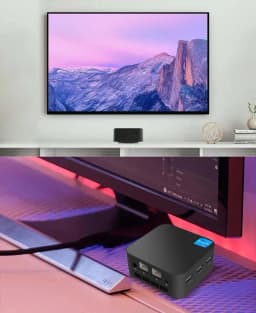 SZBOX T9 Plus Intel Twin Lake N150 Mini PC Windows 11 LPDDR5 8GB/16GB M.2 SSD Wifi BT RJ45*2 Desk Office MINI PC Gamer Computer