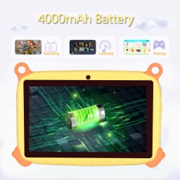 2026 Global Version 7 Inch 5G WiFi Kids' Tablet Quad Core 4GB RAM 64GB ROM Dual Cameras Children's Gifts Tablets Android 13.0