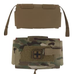 Tactical MD2 Compact Trauma Kit IFAK Medical First Aid Pouch Outdoors Hunting Camping Patrol Survival Equipment