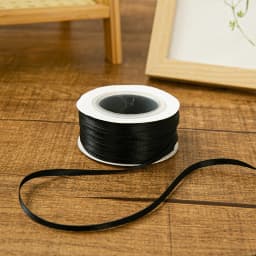50 Yard Wide 0.3cm 3MM Thin Fine Ribbon Satin for Gift Packing Wraping DIY Handmade Bow Rope Material Jewelry Making Findings
