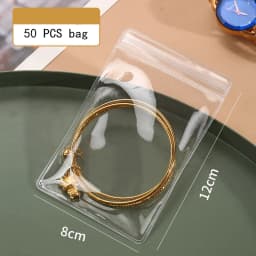 Drawer Organizer Self Sealing Plastic Jewelry Zip Lock Bags Reclosable Thick Transparent Ziplock Gift Packaging Storage Pouches