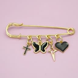 Five Pointed Star Bag Charm For Women Bag Durable Fashion Gift Beautiful Pearl Geometric Star Pin Bag Decoration Bag Accessories