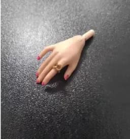 Need 15 days process time LX578 New Handmade jewelry Toy rings Crystal diamond accessories for your 1/6 30cm babi fr fr2 dolls