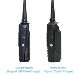 BaoFeng UV-S9 Plus Walkie Talkie Battery TypeC C Compatible With UV-10R Pro BF-UVB3 Plus Baofeng Two Way Radio Li-ion Battery