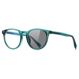VKYEE Round Small Frame Simple Fashion Design Women's Anti-blue Light Glasses Customizable Prescription Photochromic Glasses