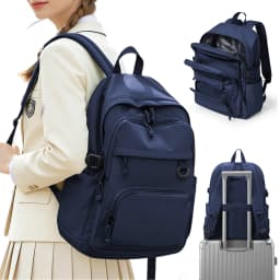 Junior & High School Student Backpack, Large Capacity School Backpack for Boys Girls, Students Outdoor Travel Soft Computer Bag