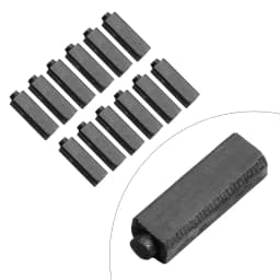 12pcs 4x5.5x17mm Carbon Brushes Fit For: Anchor Engine Electric Hair Dryer And Others, General Carbon Brushes Power Tools