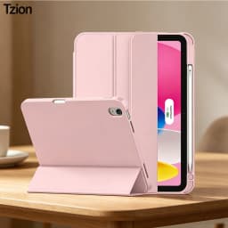 Case for iPad(A16) 11/10th Gen 11/10.9 Inch 2025/2022,Auto Sleep/wake Slim Tri-fold Stand Soft TPU Back Cover with Pencil Holder