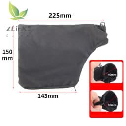3Pcs Mitre Saw Dust Bag Black Dust Collector Bag With Zipper Wire Stand For 255 Model Miter Saw Equipment Dust Bag