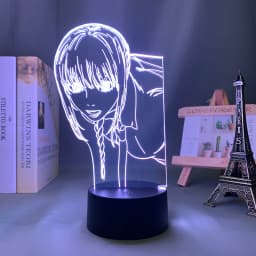 3d Led Lamp Anime Chainsaw Man for Bedroom Decoration Nightlight Kids Birthday Gift Manga Chainsaw Man Led Night Light Bedside