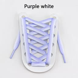 Metallic Shiny Gold Silver Shoelace Glitter White Shoelaces 1.2cm Width Shoe Laces Colorful Bright Silk Casual Laces for Sneaker