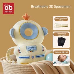 Baby Head Back Protector Safety Pad Newborn Walk Learning Headgear Anti-Fall Pillow Toddler Fall Prevention Cushion for Infants