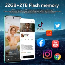 K-Touch High-quality C27 Ultra 8000mAh Smartphone 22GB+2TB Cell Phone 7.3HD Mobile Phones Android 15 5G Dual SIM 16+48MP Camera Cellphones