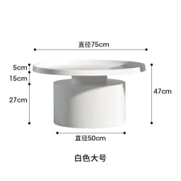 Set Round Coffee Table Nordic Center Modern Luxury Coffee Tables Folding Metal Coffee Tables Storage Furniture