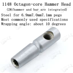 Piano Tuning Repair Tools Tuning 1131 Wrench Head Sleeve Piano Tool