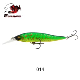ESFISHING Wobble Hard Lure NAHAN 75mm 7.1g 0-2.4 Dive Fishing Baits Flow Floating Minnow Isca Artificial
