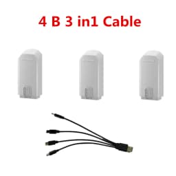 E69 Mini Drone Battery Original Spare Parts 3.7V 500mAh / Propeller Blades / Use For E69 Max Drone Parts