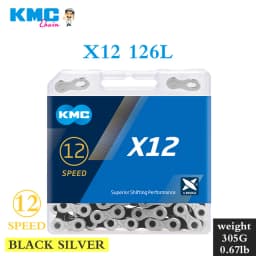 KMC Chain DLC 12 Speed MTB Bike Diamond Chains 126L KMC X12 Speed Chain Mountain Bicycle 12V for Shimano Sram