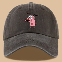 1pc Women's Cute Puppy Printed Baseball Cap with Curved Brim for Outdoor Shading Gift, Casual Headcap Playful Design Adjustable