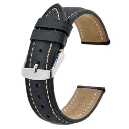 BISONSTRAP Geniune Leather Watch Strap 14mm 17mm 18mm 19mm 20mm 21mm 22mm 23mm 24mm Replacement Bracelet for Men Women Watchband